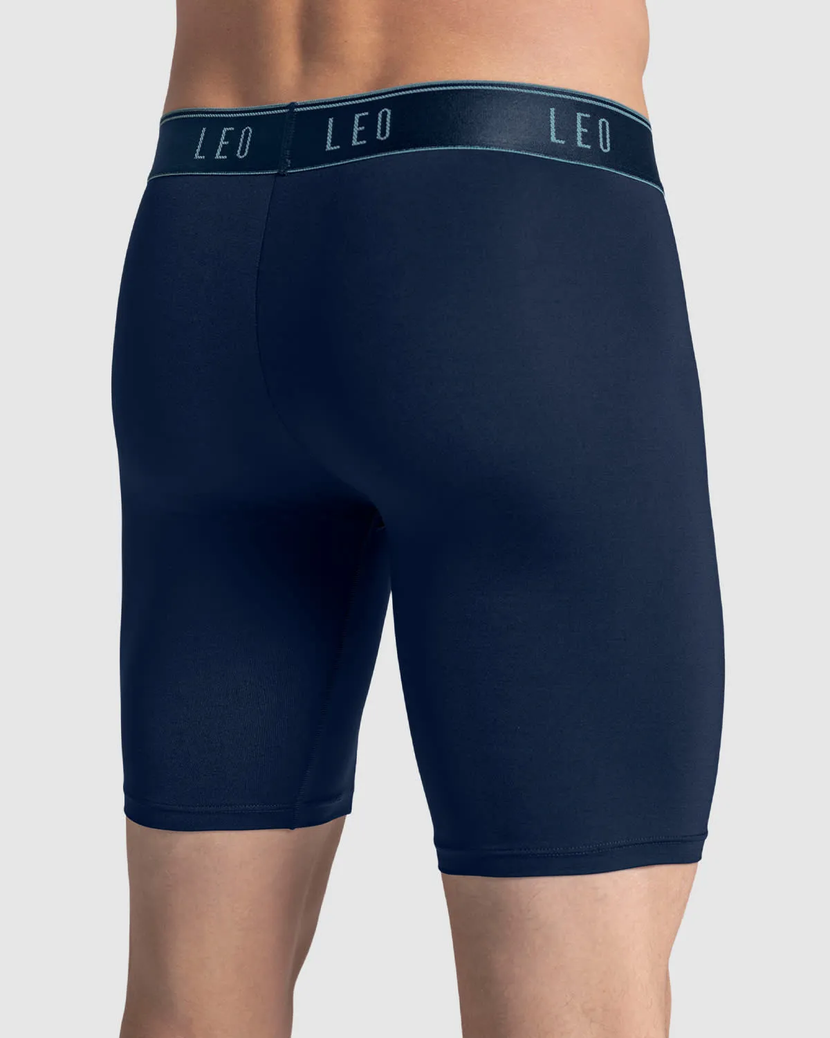 Long Athletic Boxer Brief with Side Pocket