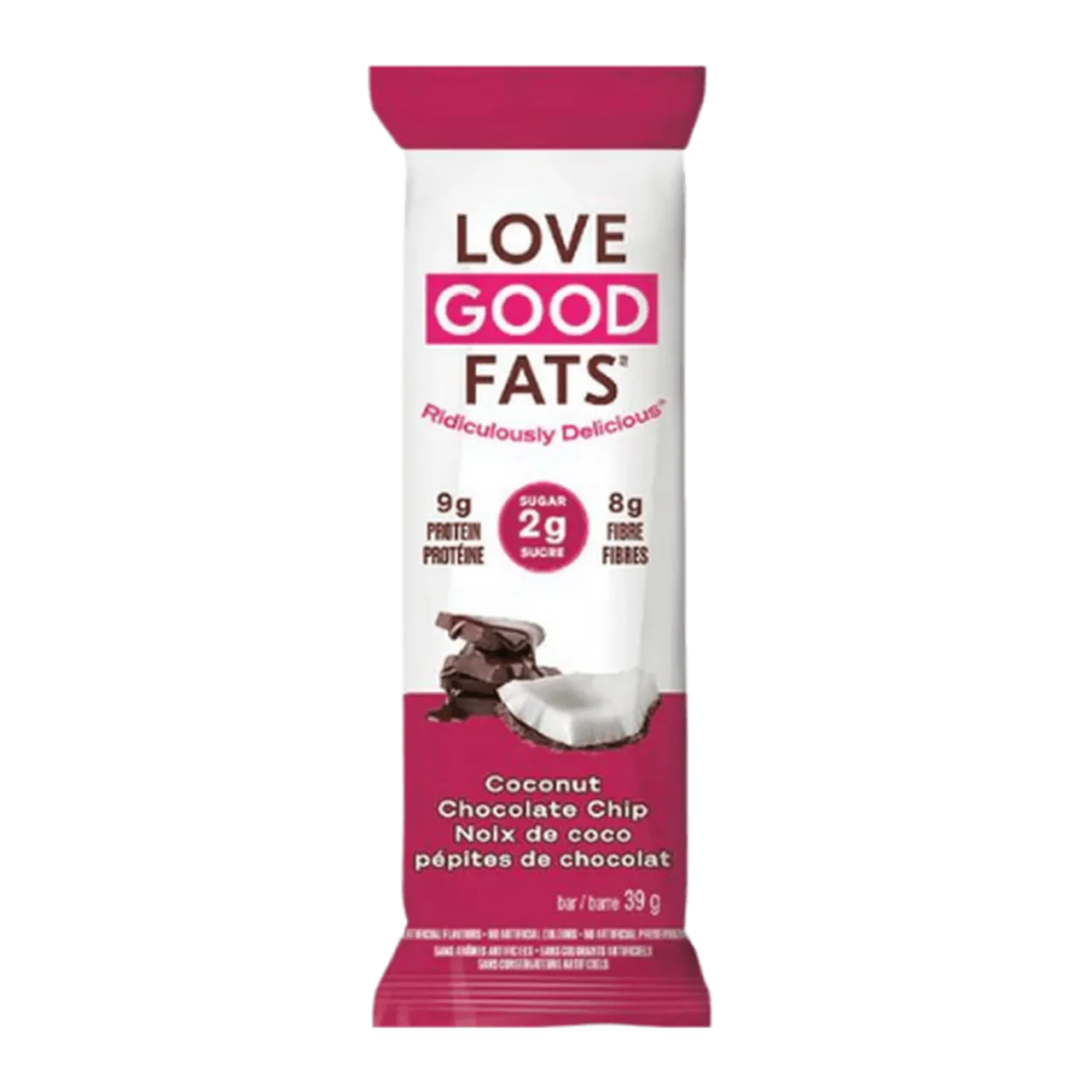 Love Good Fats Bars - Coconut Chocolate Chip
