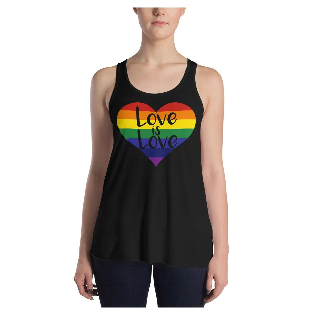 LOVE is LOVE Racerback Tank