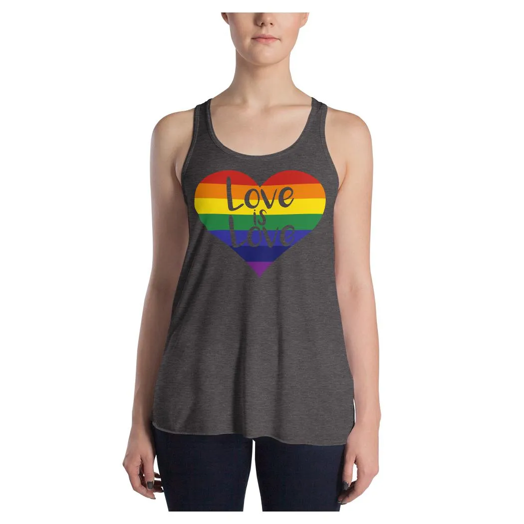 LOVE is LOVE Racerback Tank