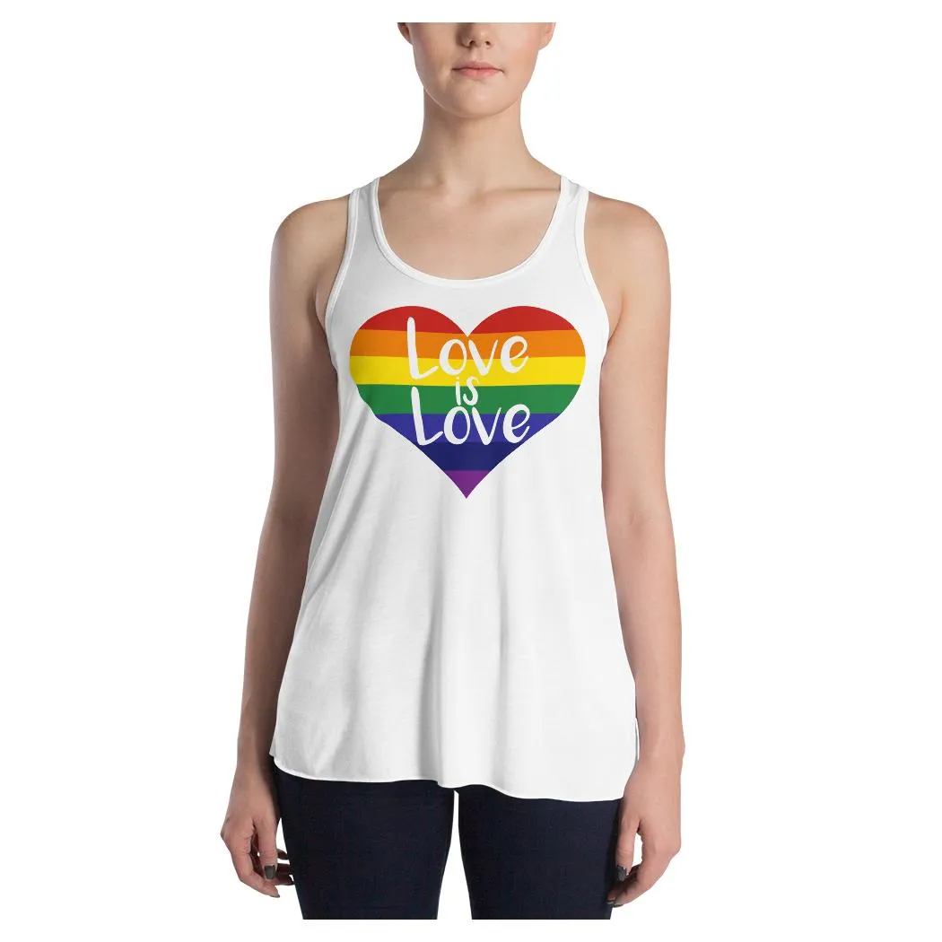 LOVE is LOVE Racerback Tank