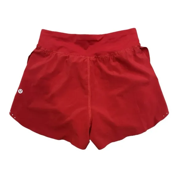 Lululemon Fast and Free Reflective High-Rise Classic-Fit Shorts Size 2