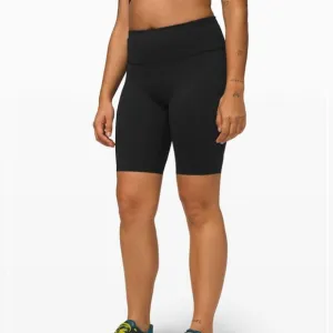 Lululemon Fast and Free Short 10&quot; *Cool Black Women's Size 6 Pockets NEW Running