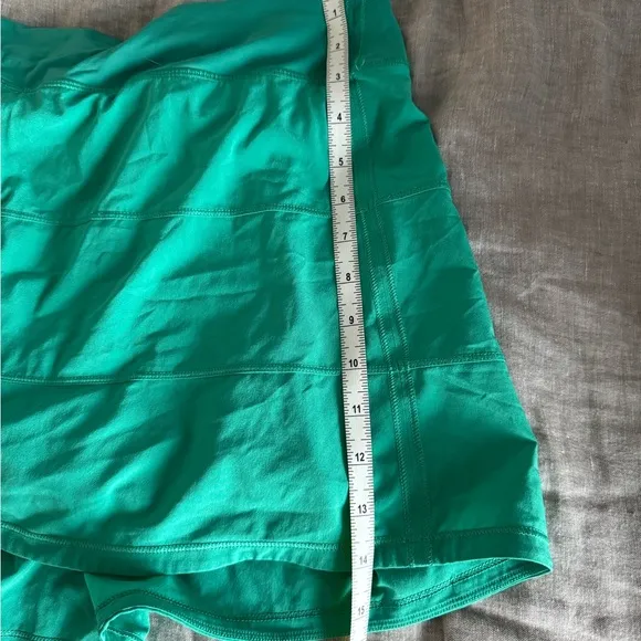 Lululemon Pace Rival Mid-Rise Skirt - Kelly Green - sz. 14