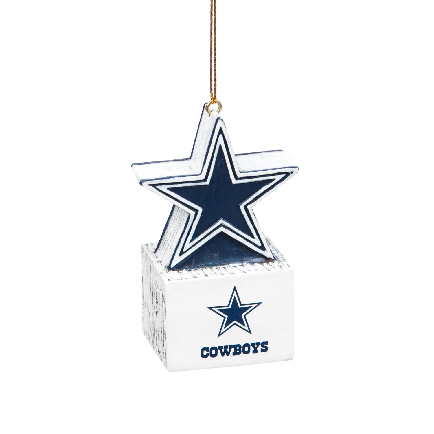 Mascot Ornament,  Dallas Cowboys, Custom Design,3ot3808masb