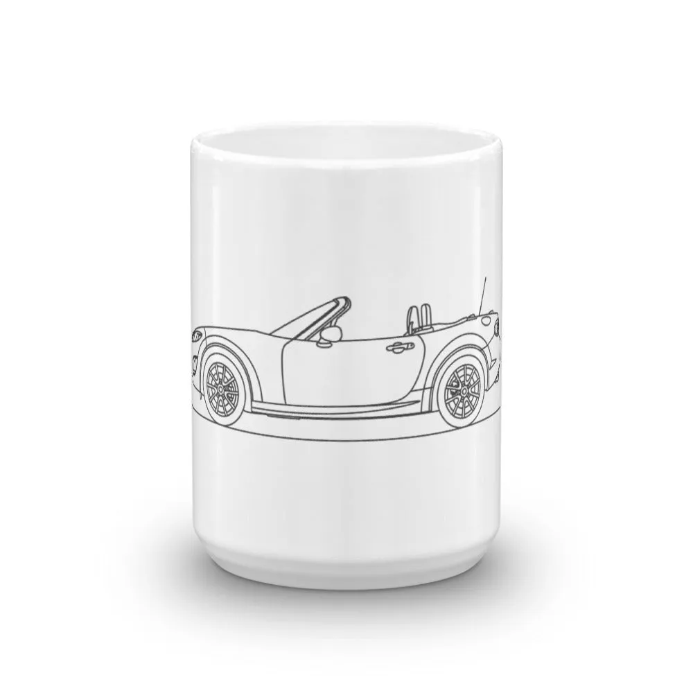 Mazda MX-5 Miata NC Outline Mug
