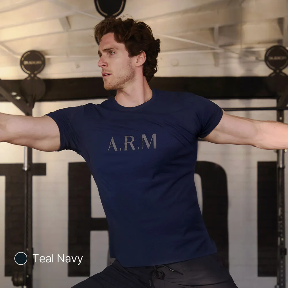 Men's Airy Fit A.R.M Athletic Fit Short Sleeve