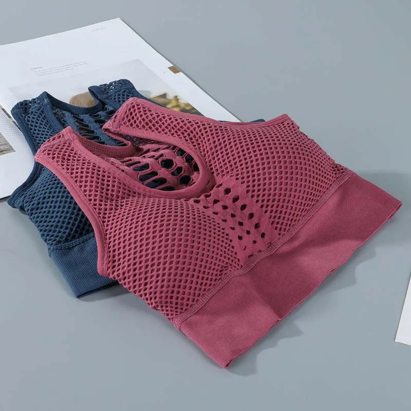Mesh Sports Bra