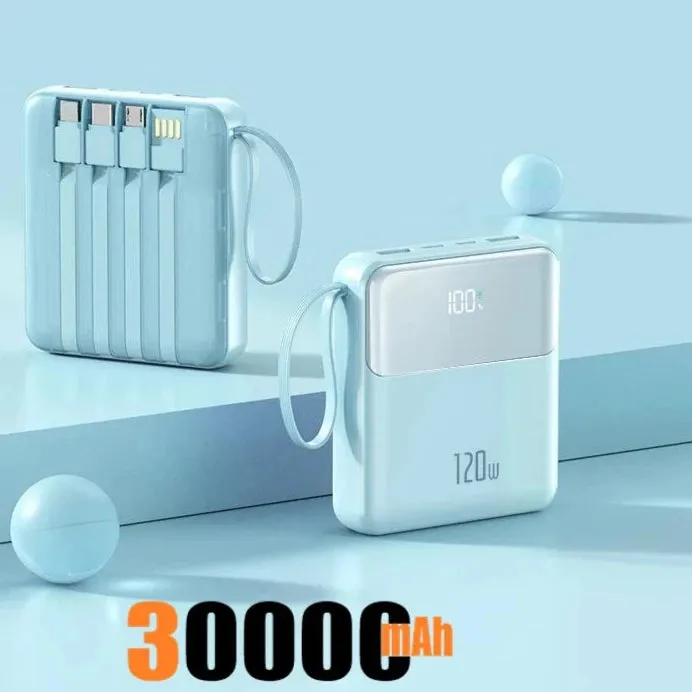 Mini Power Bank 120W Fast Charging