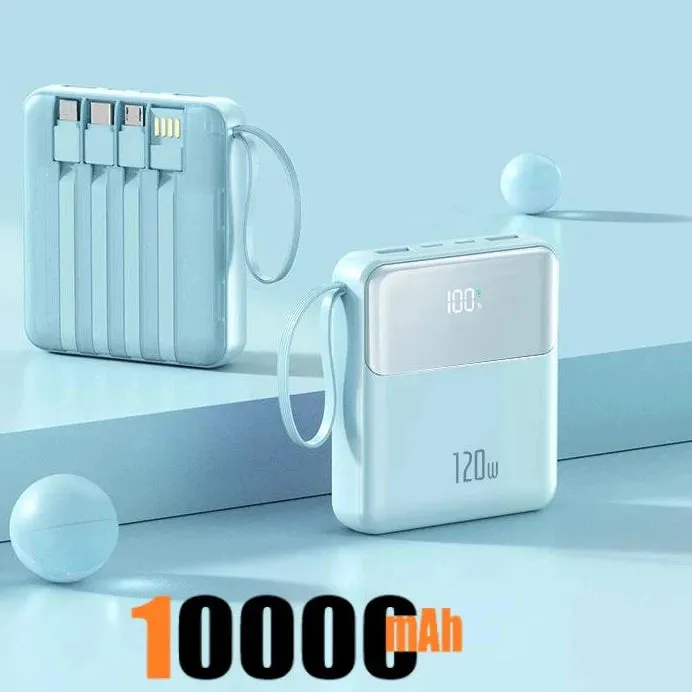 Mini Power Bank 120W Fast Charging