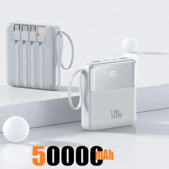 Mini Power Bank 120W Fast Charging