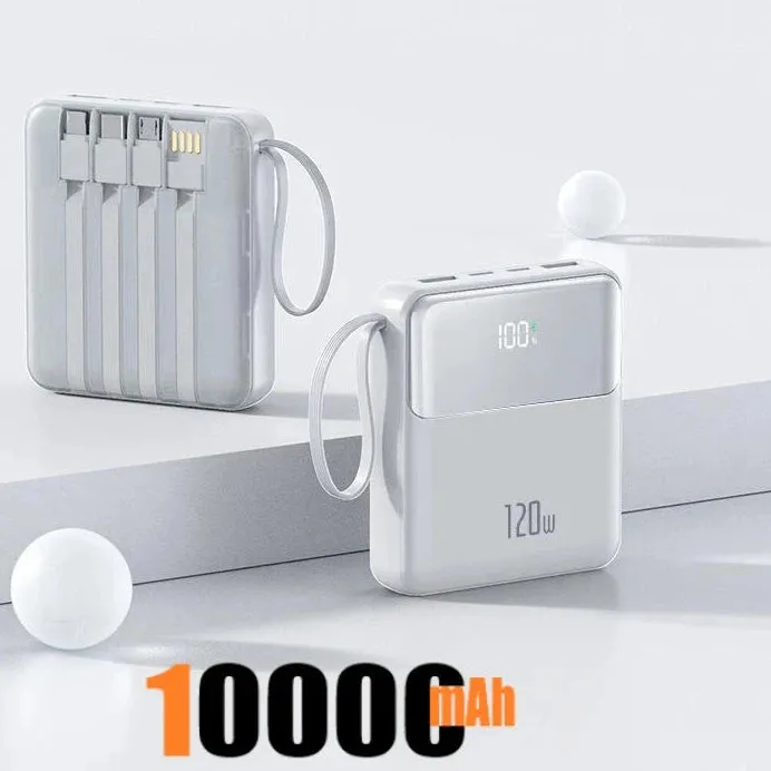Mini Power Bank 120W Fast Charging