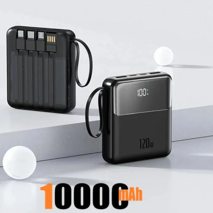 Mini Power Bank 120W Fast Charging