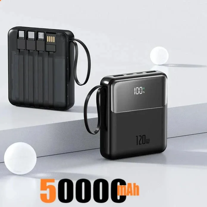 Mini Power Bank 120W Fast Charging