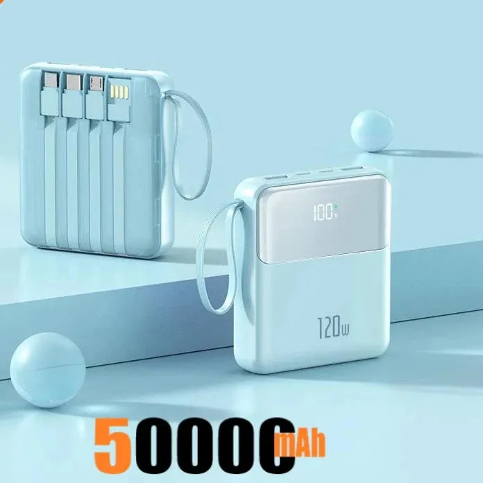 Mini Power Bank 120W Fast Charging