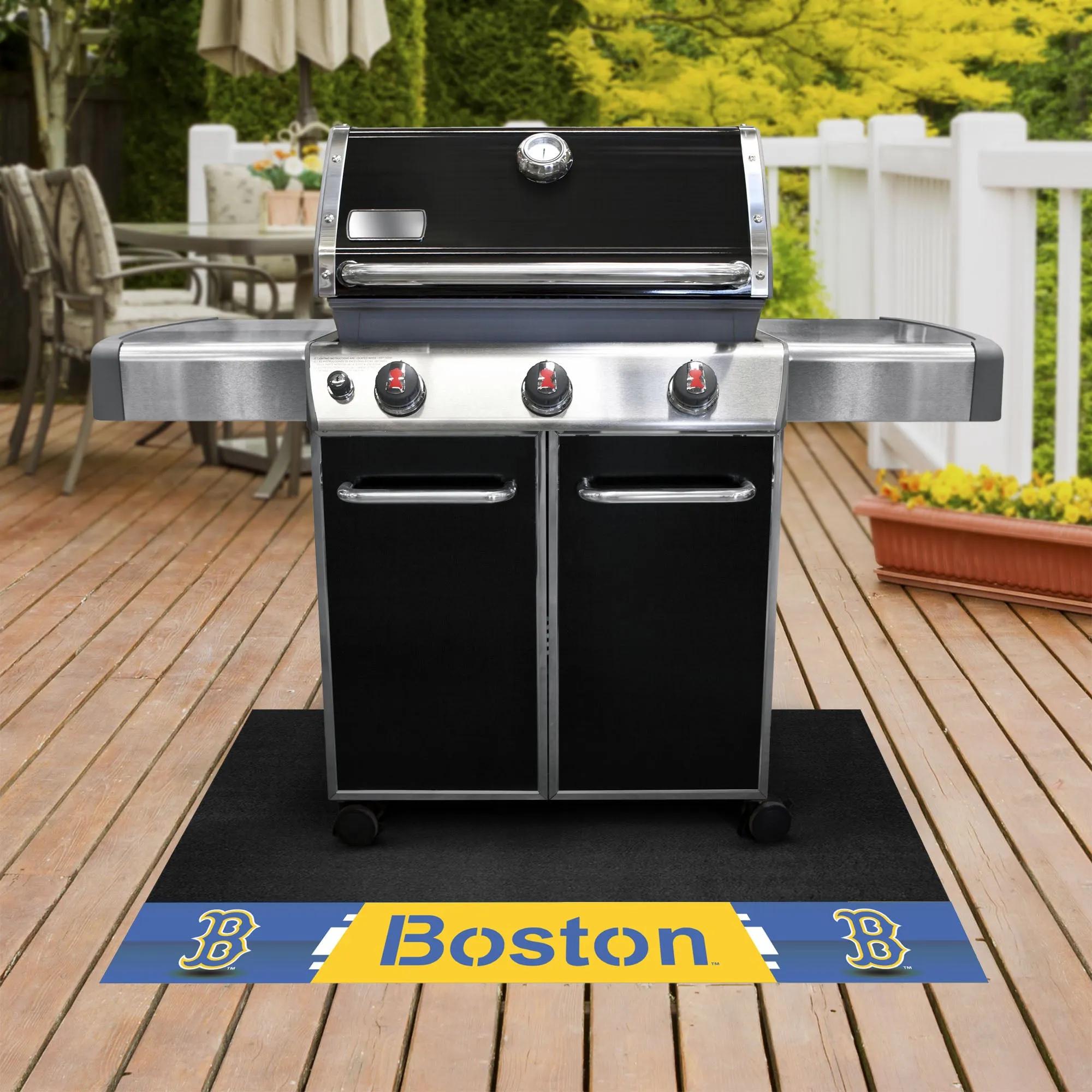 MLB - Boston Red Sox Grill Mat - Standard
