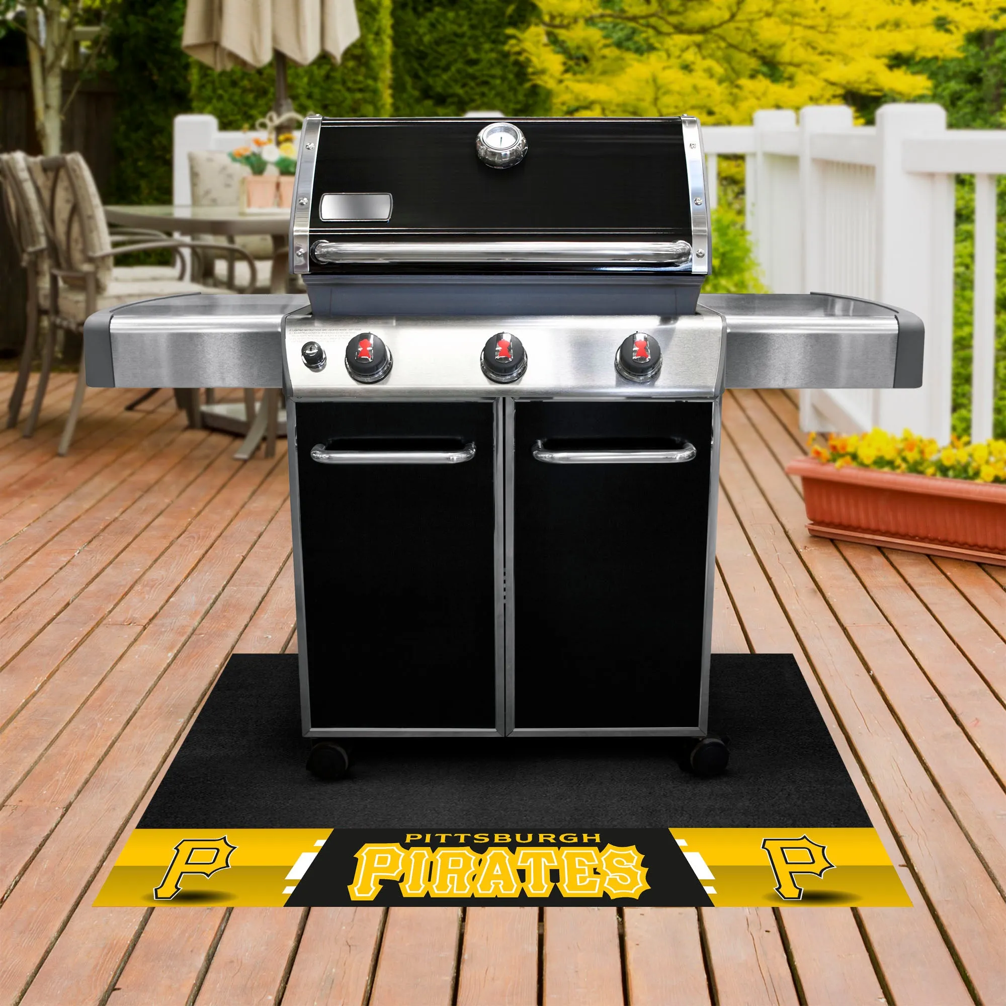 MLB - Pittsburgh Pirates Grill Mat - Standard