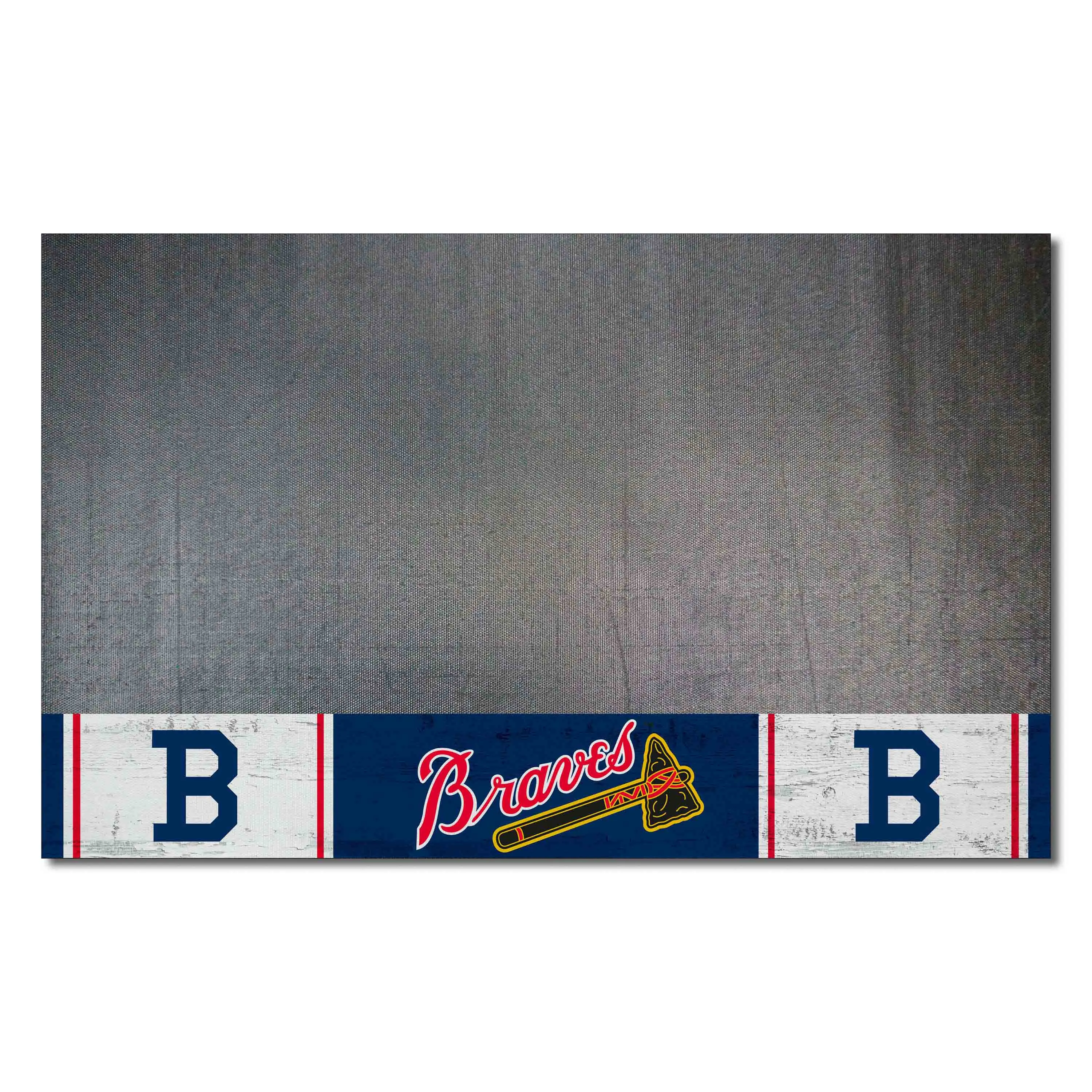 MLBCC - Atlanta Braves  Grill Mat - Retro