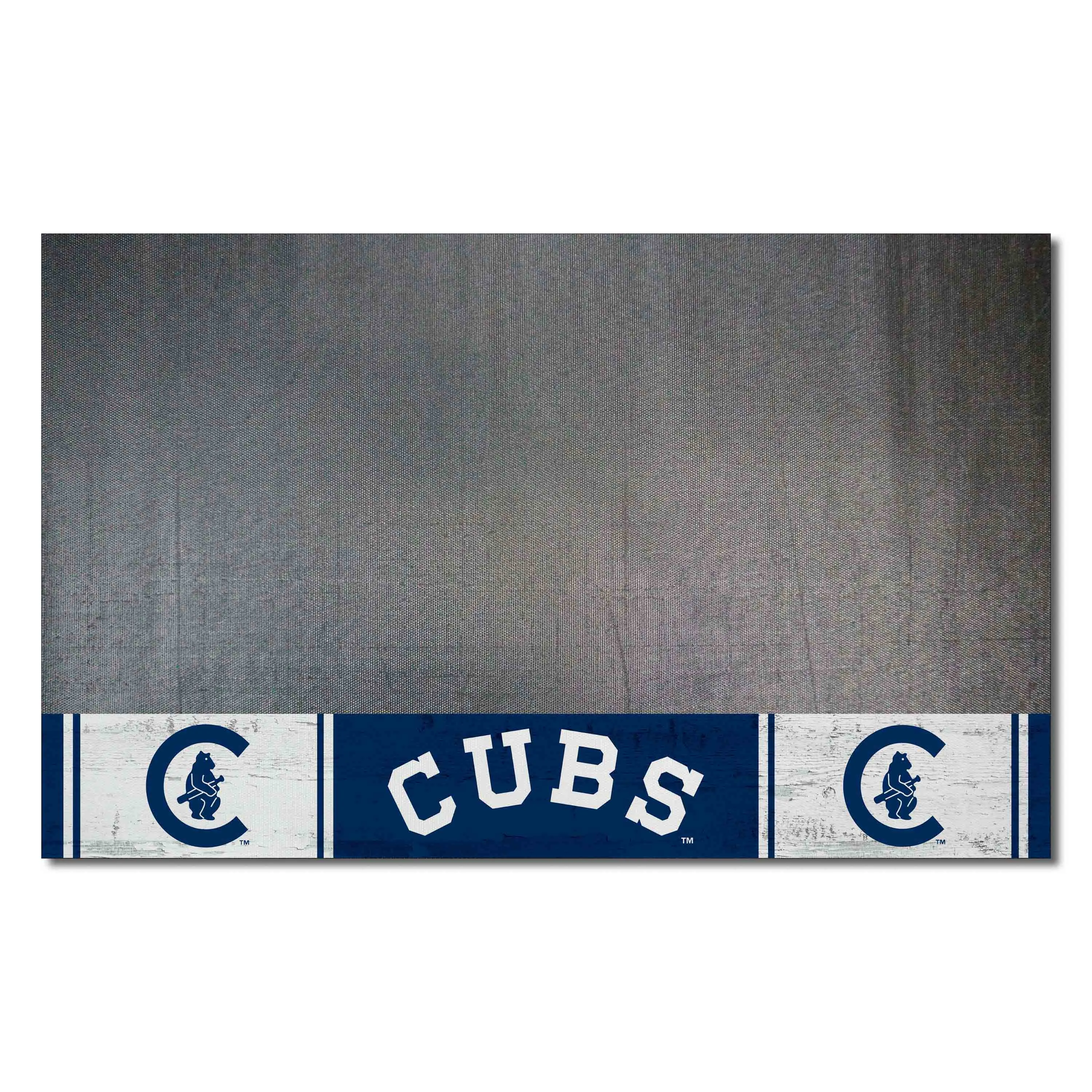 MLBCC - Chicago Cubs Grill Mat - Retro