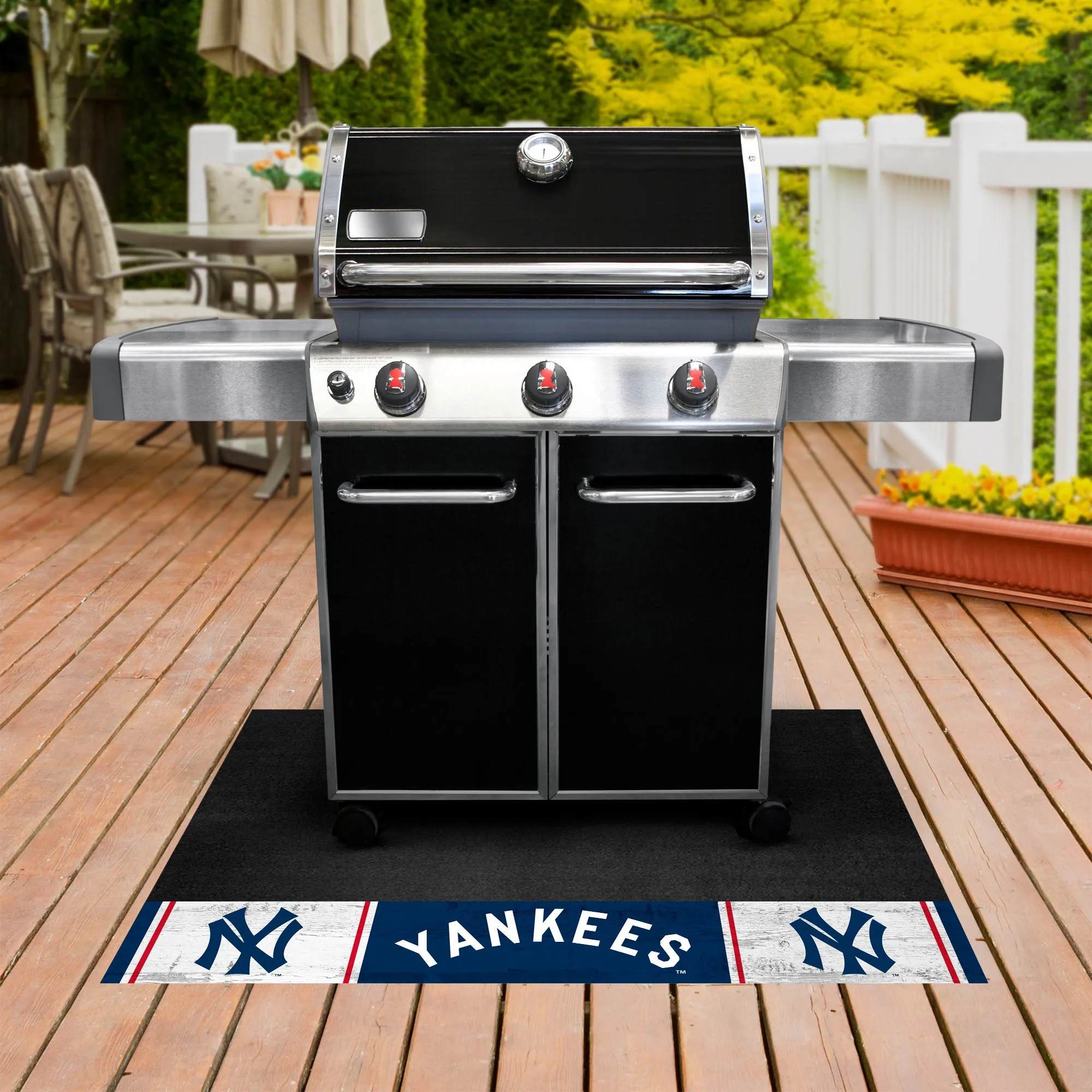 MLBCC - New York Yankees Grill Mat - Retro