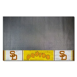 MLBCC - San Diego Padres Grill Mat - Retro