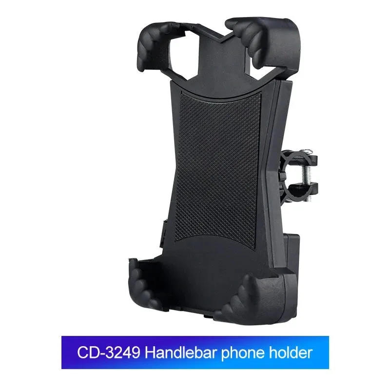 Motorcycle Phone Holder With/Without Phone Charger and Quick Lock Phone Stand
