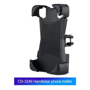 Motorcycle Phone Holder With/Without Phone Charger and Quick Lock Phone Stand