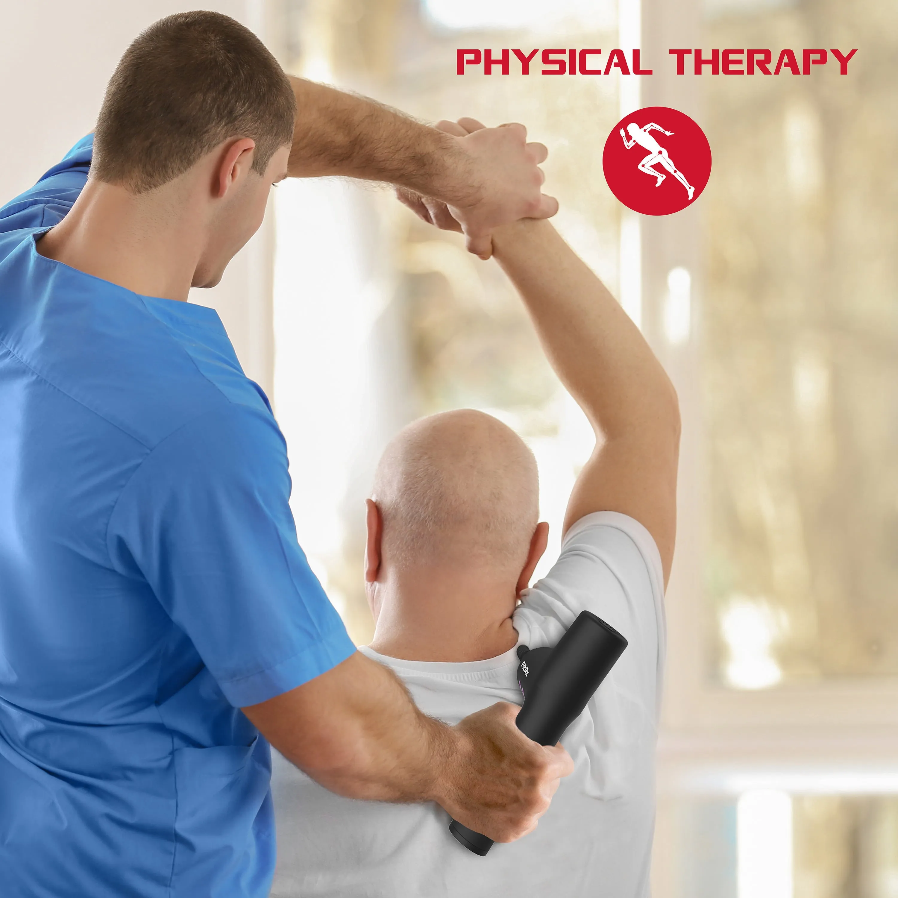 Muscle Massage Gun Handheld Deep Tissue Percussion Massager