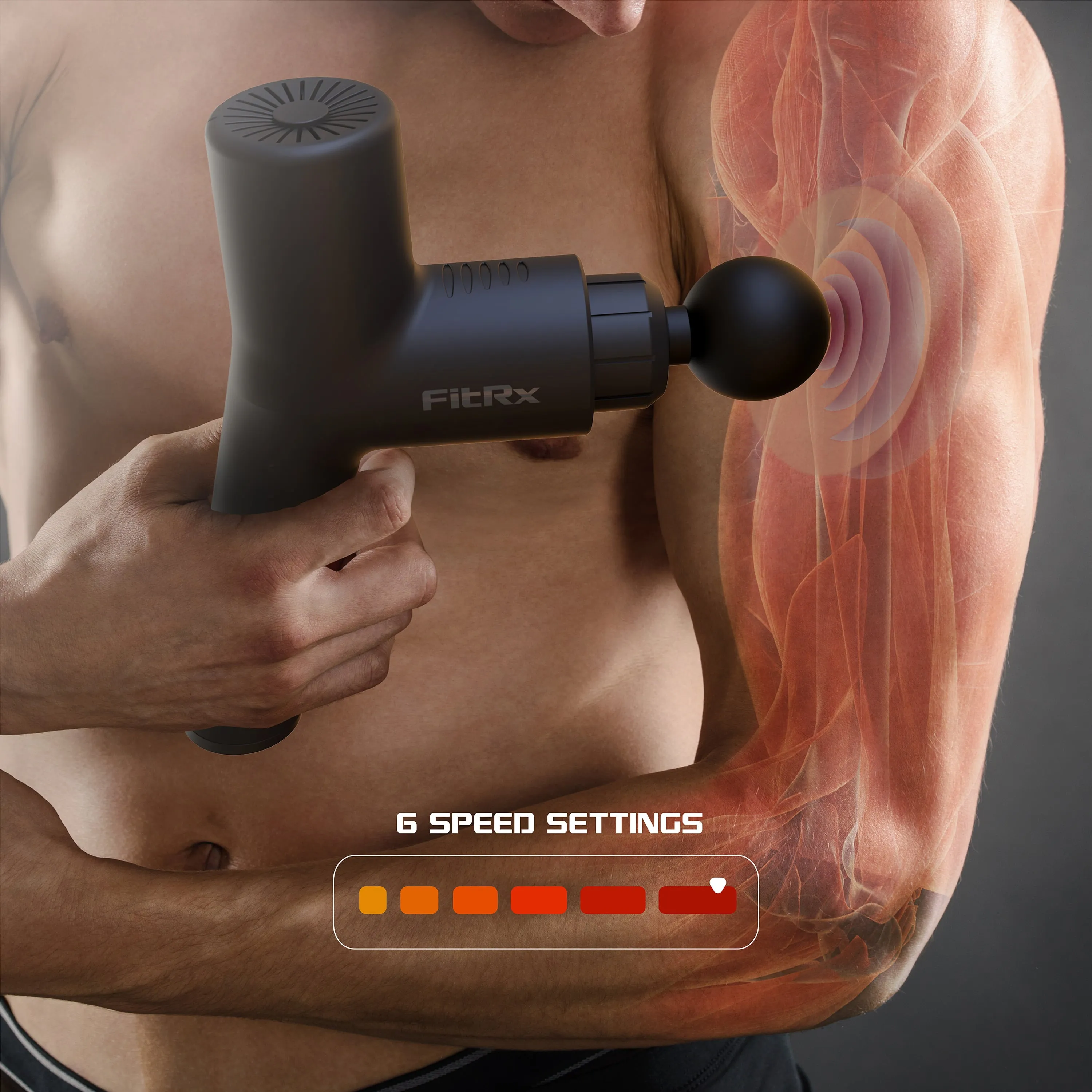 Muscle Massage Gun Handheld Deep Tissue Percussion Massager