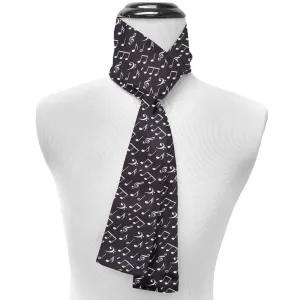 Music Notes - Men's Silk Scarf