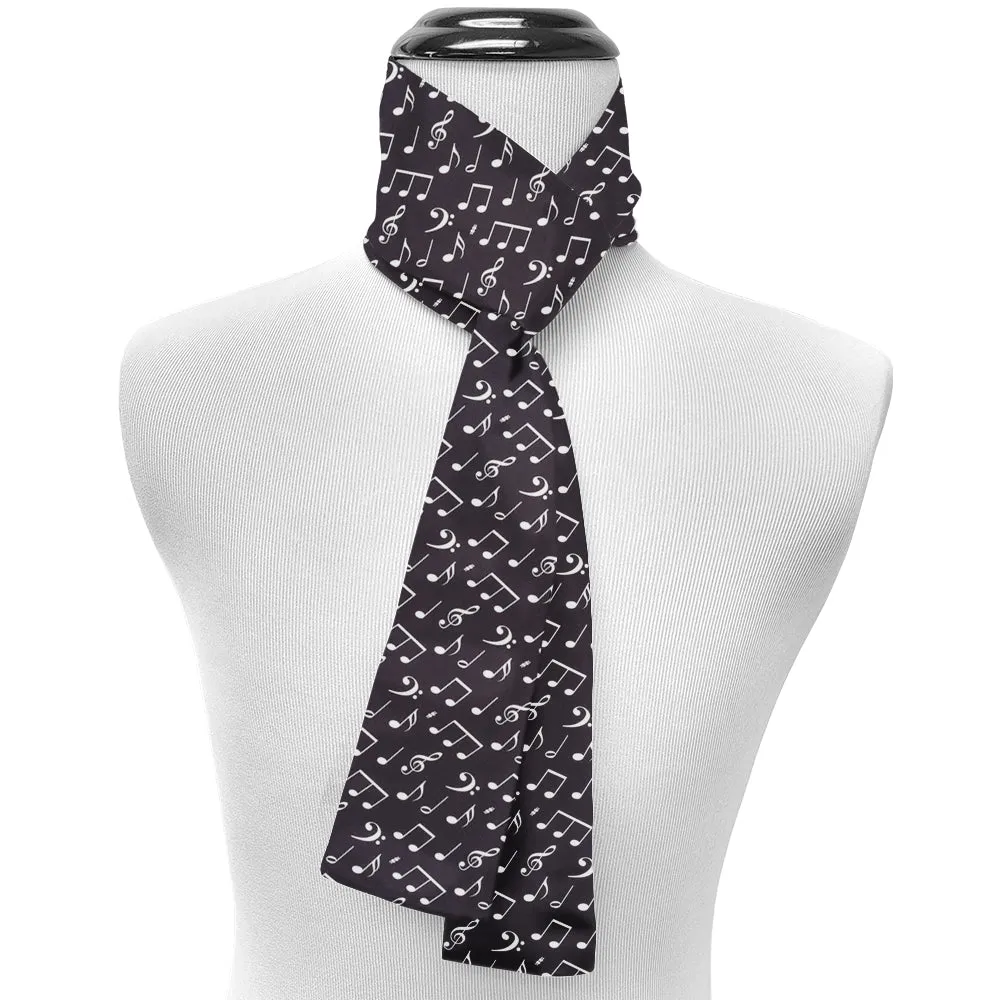Music Notes - Men's Silk Scarf