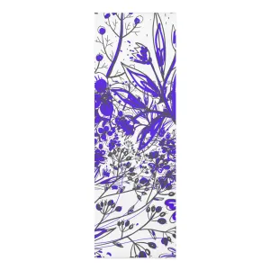 Nara - Purple Flower Foam Work-Out Mat