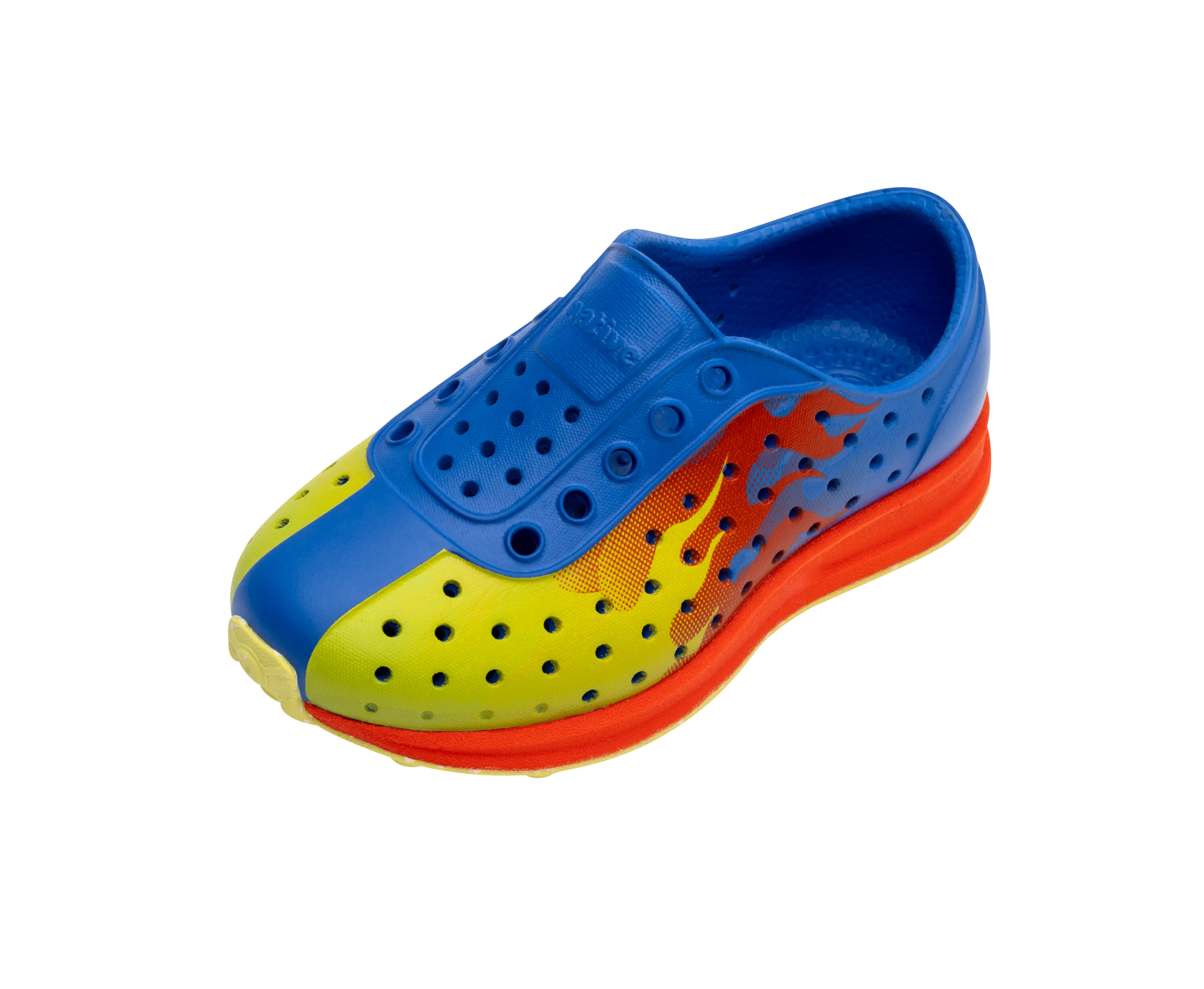 Native Robbie Sugarlite Print - UV Blue / Fire Red/ Chartreuse Flame
