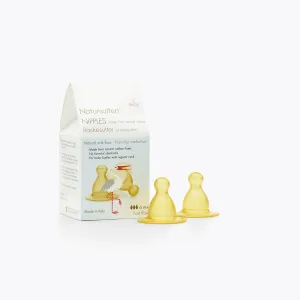 Natural Rubber Baby Extra Teats - Slow or Fast