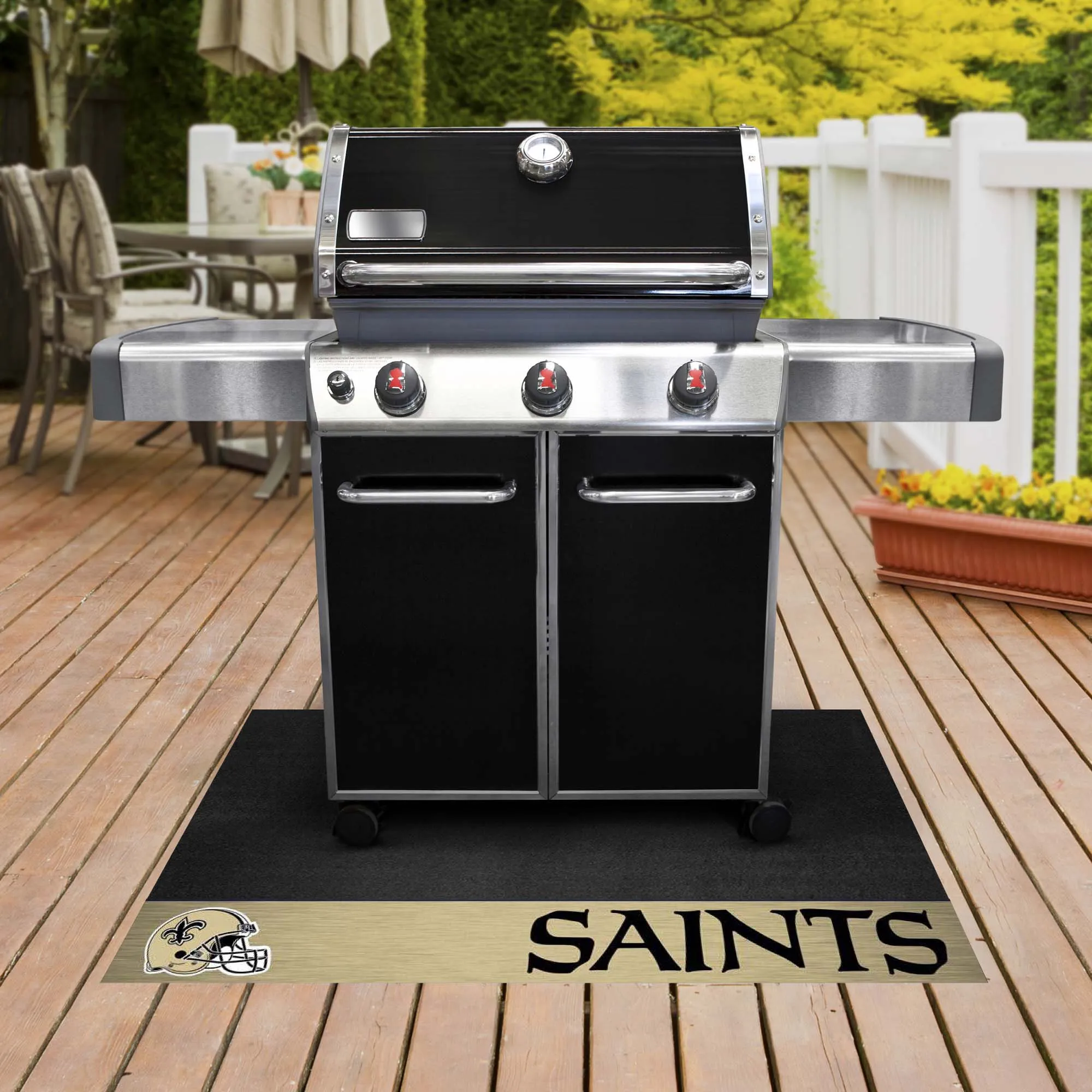 NFL - New Orleans Saints Grill Mat - Standard