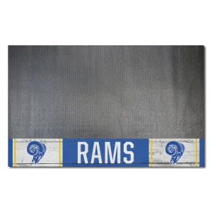NFLV - Los Angeles Rams Grill Mat - Retro