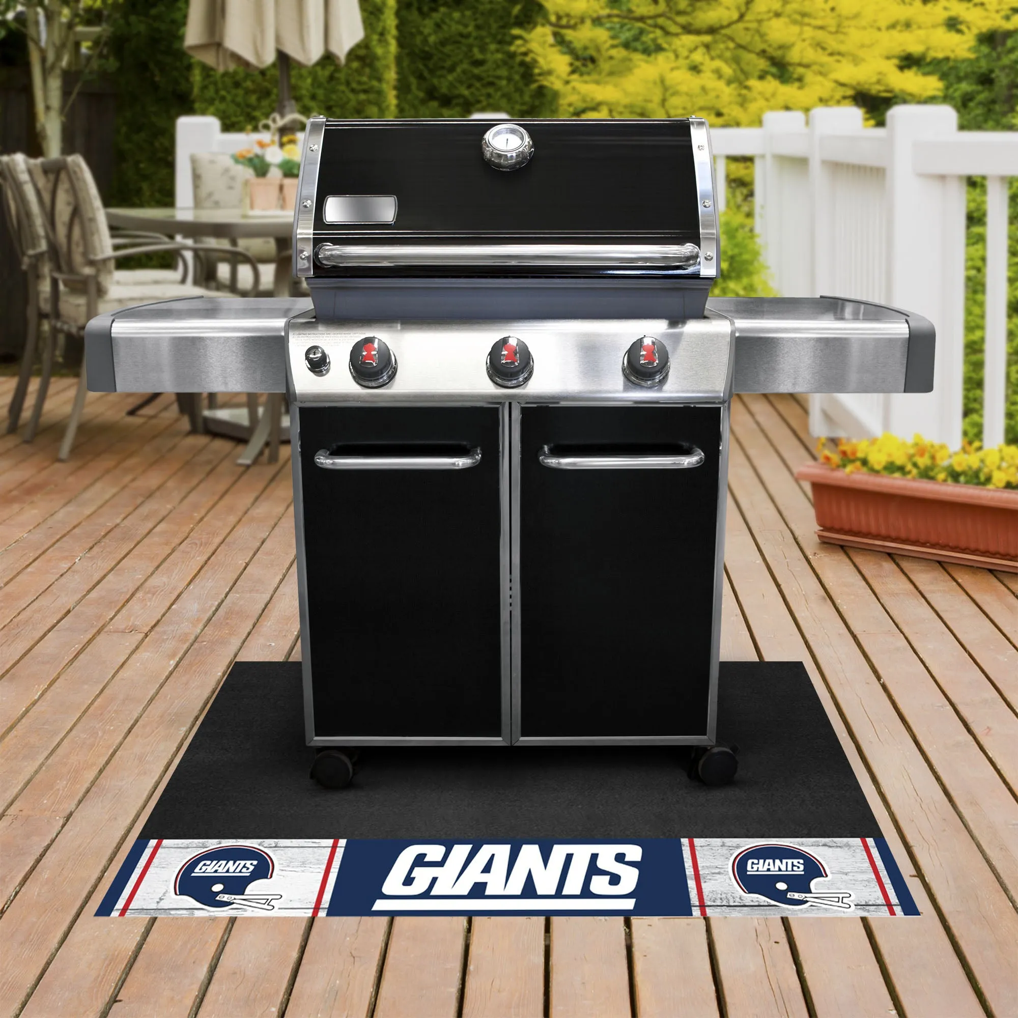 NFLV - New York Giants Grill Mat - Retro