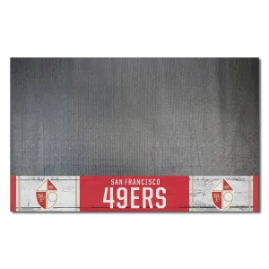 NFLV - San Francisco 49ers Grill Mat - Retro