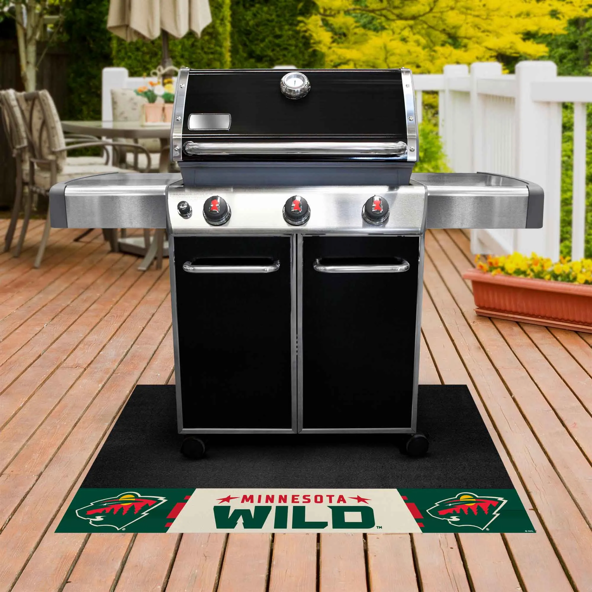 NHL - Minnesota Wild Grill Mat - Standard
