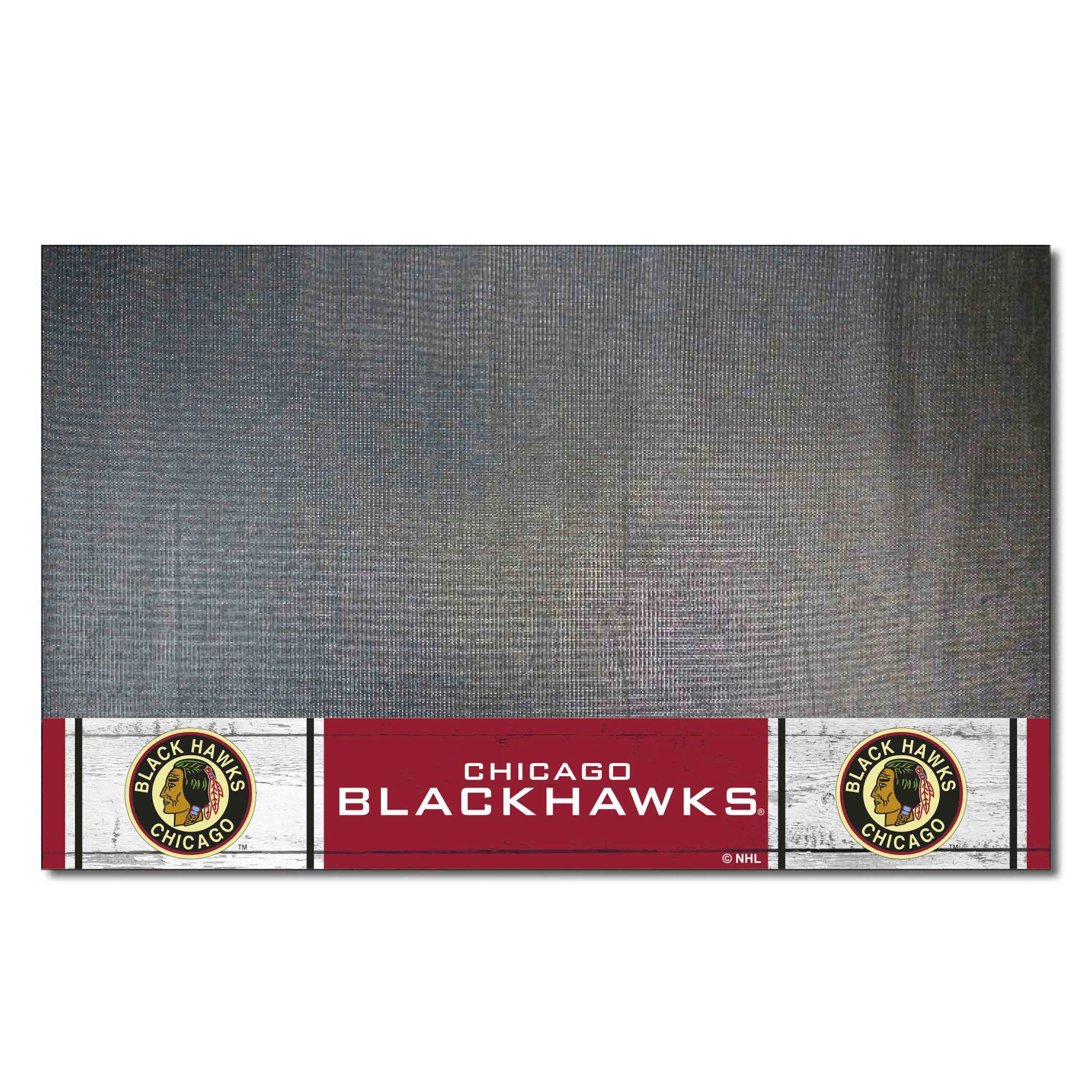 NHLV - Chicago Blackhawks Grill Mat - Retro