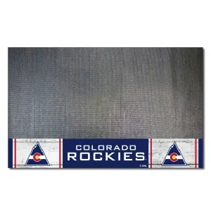 NHLV - Colorado Rockies Grill Mat - Retro