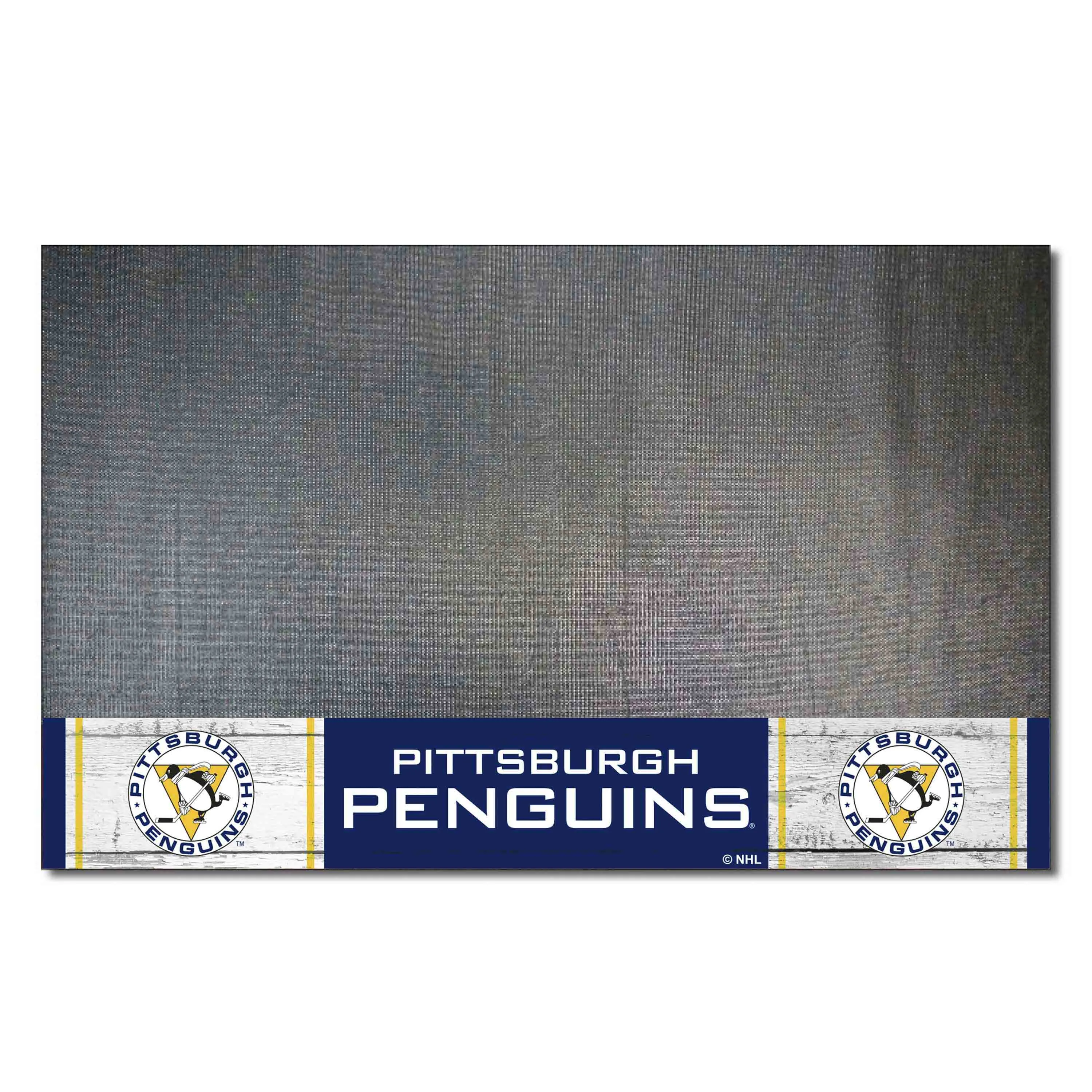 NHLV - Pittsburgh Penguins Grill Mat - Retro