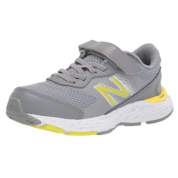 NIB 13.5 X-Wide Little Boys, 680 V6 Velcro Hook &amp; Loop Running Shoe, New Balance
