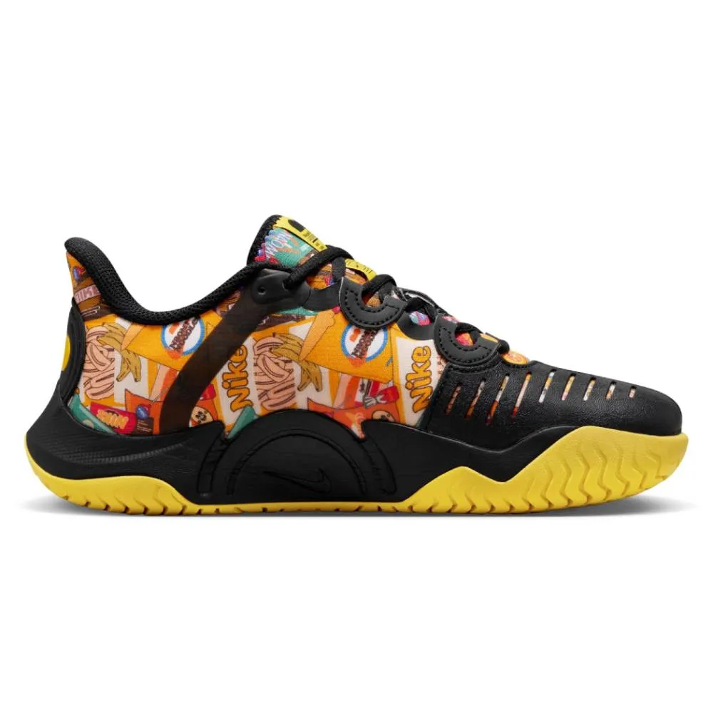 Nike Air Zoom GP Turbo Naomi Premium Women's Tennis Shoe (Black/Yellow)