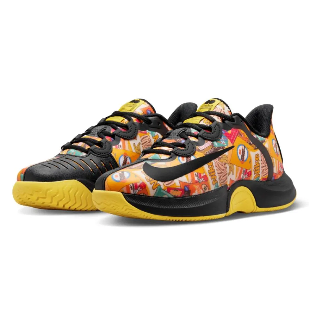 Nike Air Zoom GP Turbo Naomi Premium Women's Tennis Shoe (Black/Yellow)