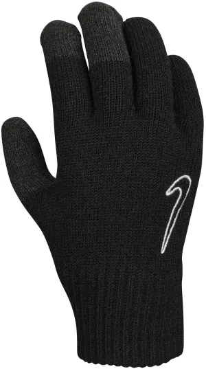 Nike Knitted Tech And Grip 2.0 Junior Running Gloves - Black