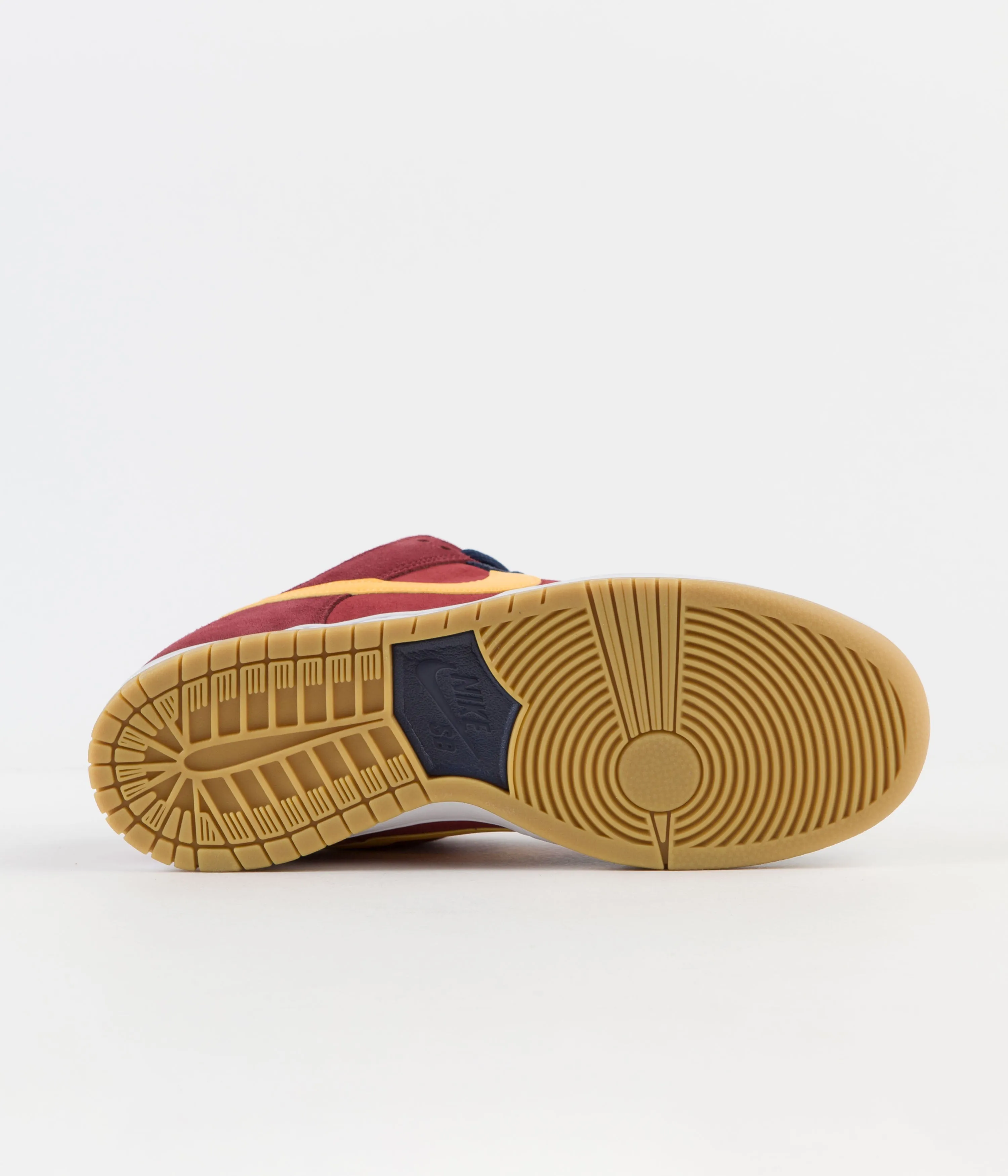 Nike SB Dunk Low Pro 'Barcelona' Shoes - Navy / University Gold - Gym Red - Court Blue
