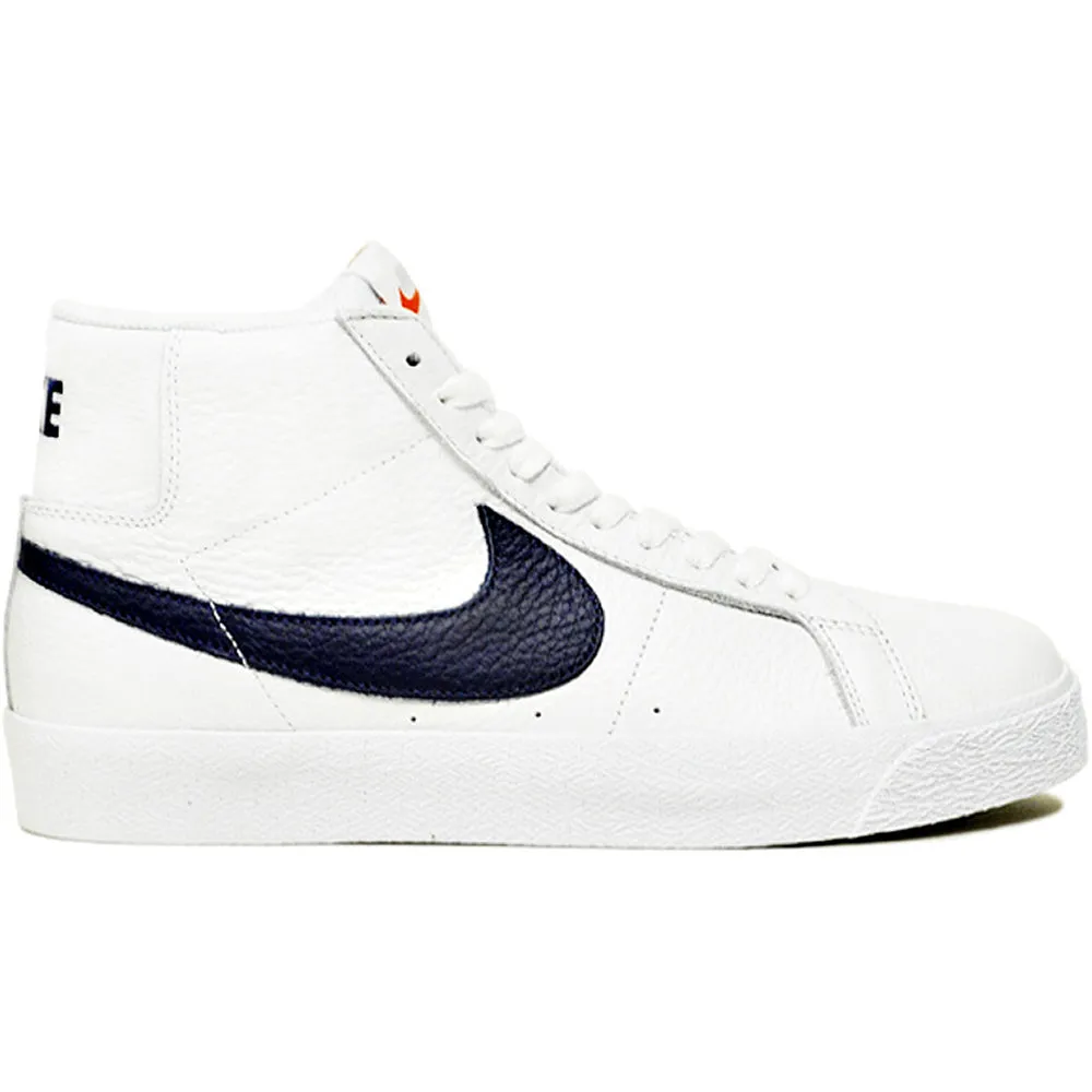 Nike SB Orange Label Zoom Blazer Mid ISO white/navy-white-safety orange