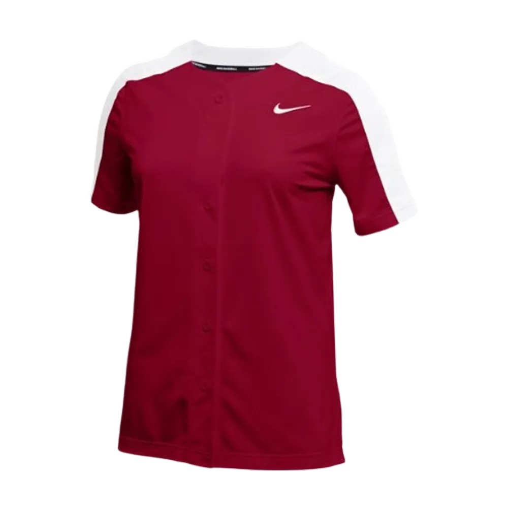 Nike Women's Stock Vapor Select Full Button Jersey
