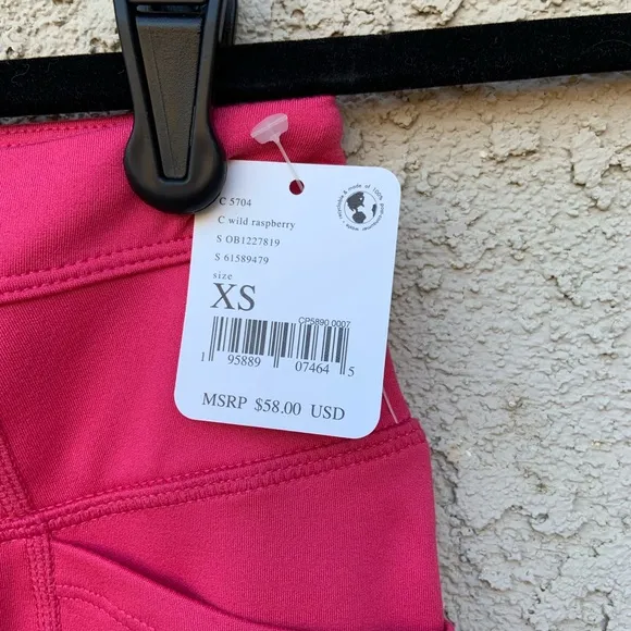 NWT Free People FP Movement Odessa High Rise Athletic Shorts